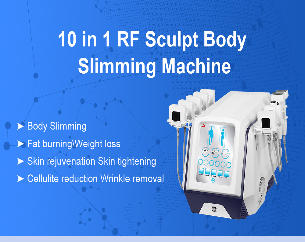 10 in 1 RF Sculpt Body Sliming Machine