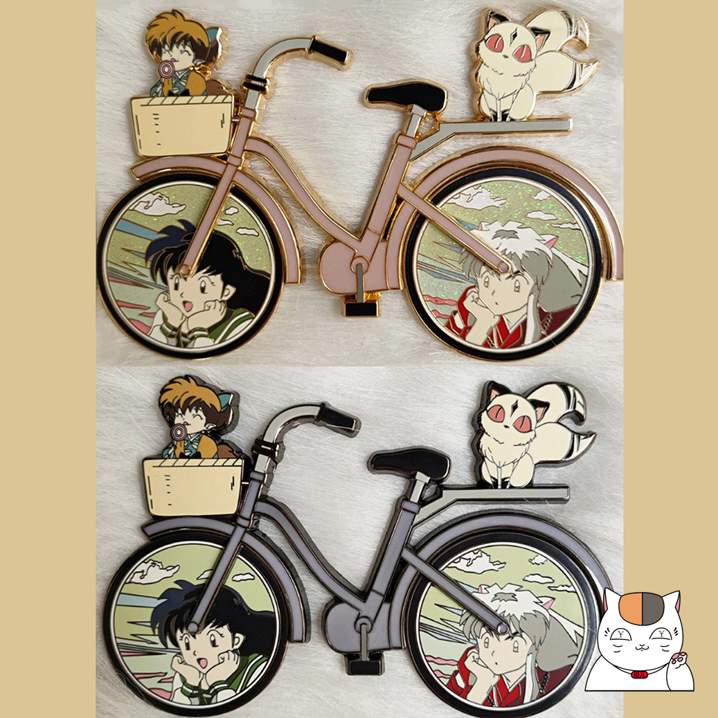 Inuyasha bike Metal Pins