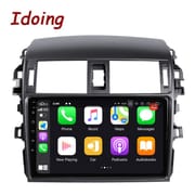 Idoing  Androidauto Car GPS Navigation Radio Multimedia Player For Toyota Corolla 10 E140 E150 2006-2013 Head Unit Plug And Play