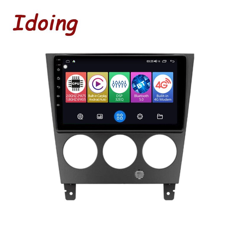 Idoing 4G+64G Android Auto For Subaru Impreza GD GG 2002-2007 Car Radio Multimedia Video Player Navigation GPS Head Unit NO 2Din