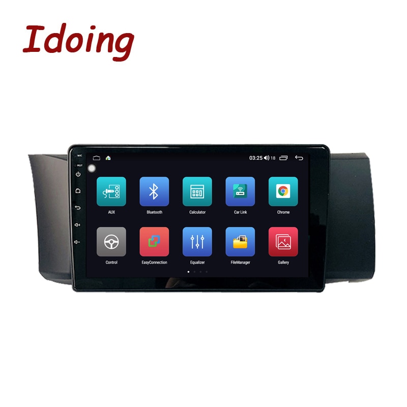 Radio GPS 9 pulgadas Android 1 DIN multi táctil CarPlay & Android