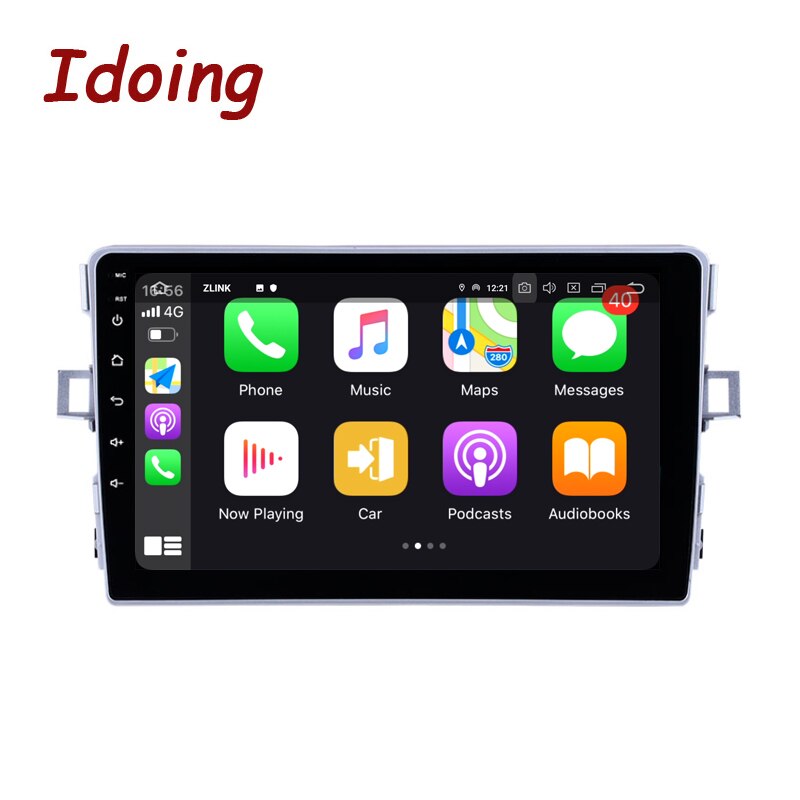Idoing 9 INCH Android Auto Carplay Car Stereo DSP Radio Player For  Toyota Verso R20 2009-2018 GPS Navigation Head Unit Plug And Play
