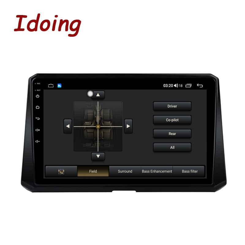 Idoing 10.2 INCH Android Car Stereo Video Player For Toyota Corolla Altis Hybrid Pemium 2019 2020 GPS Navigation Head Unit Plug And Play