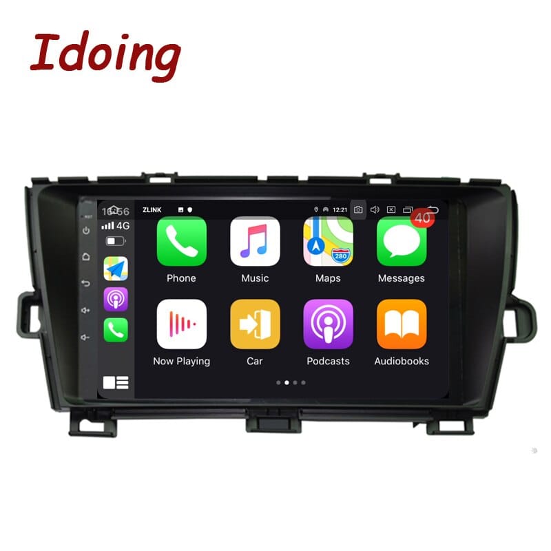 Idoing 9"Car GPS Navigation Radio Multimedia Player For Toyota Prius XW30 2009-2015 Android Auto Carplay Head Unit Plug And Play