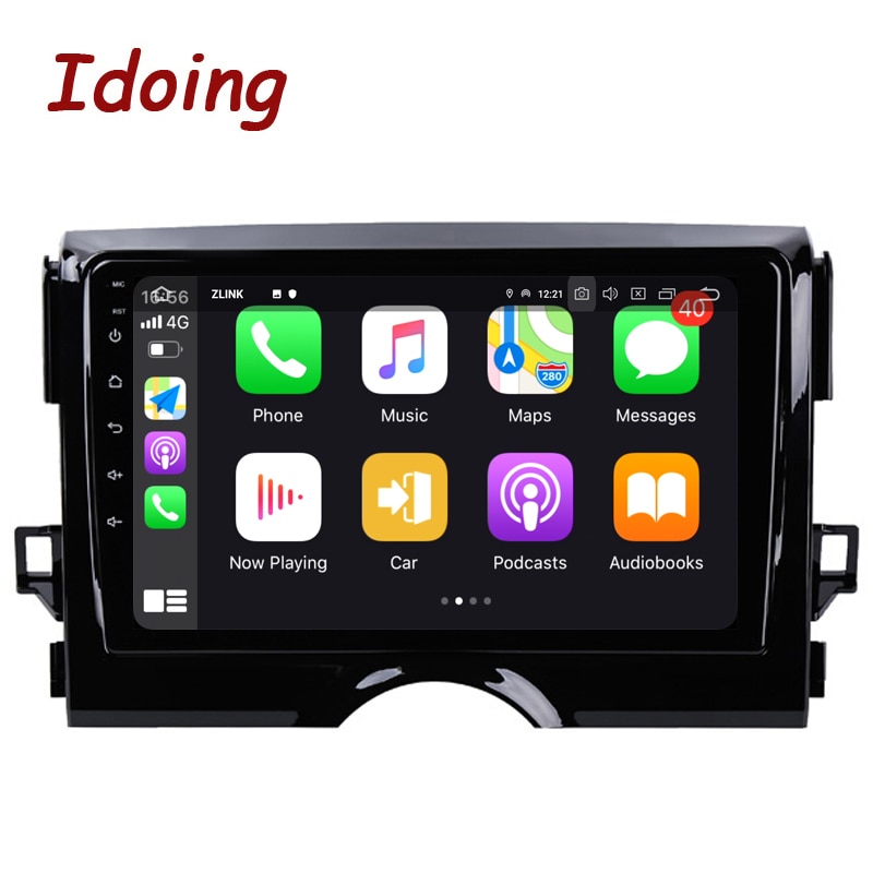 Idoing Car Android Auto Carplay Radio Player For Toyota Reiz Mark X 2011-2016 GPS Navigation Head Unit Plug And Play Stereo DSP