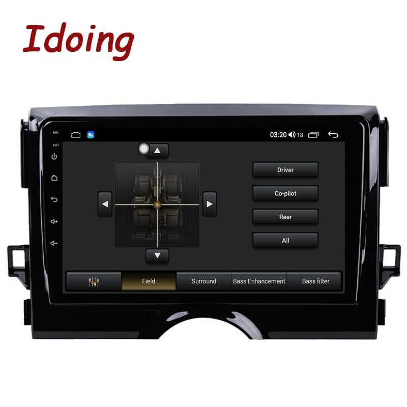 Idoing Car Android Auto Carplay Radio Player For Toyota Reiz Mark X 2011-2016 GPS Navigation Head Unit Plug And Play Stereo DSP