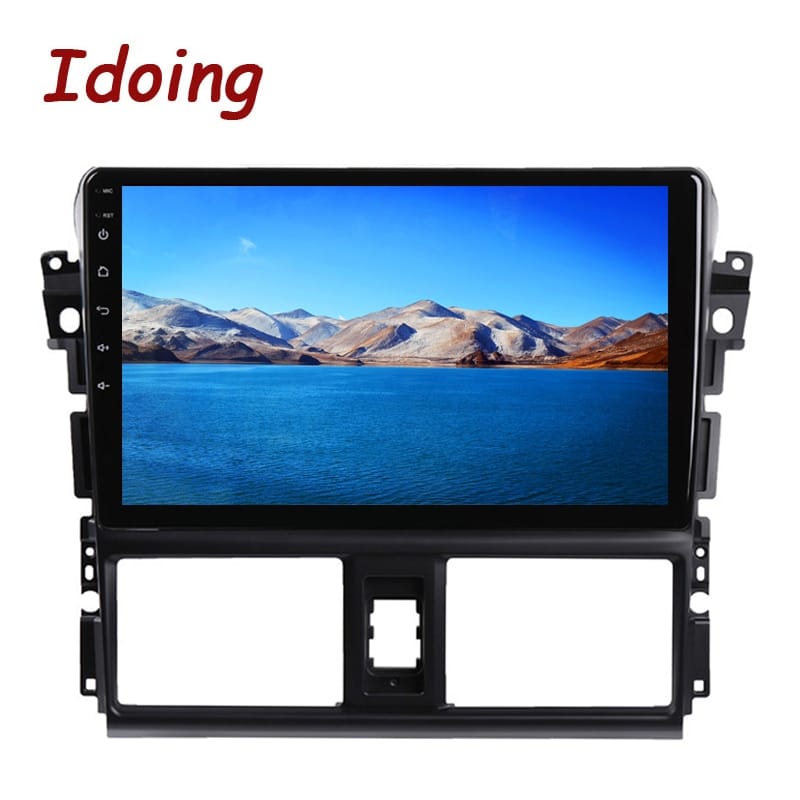 Idoing Carplay Android Auto Car Radio Multimedia Player For Toyota Vios XP150 2013-2020 GPS Navigation Head Unit Plug And Play