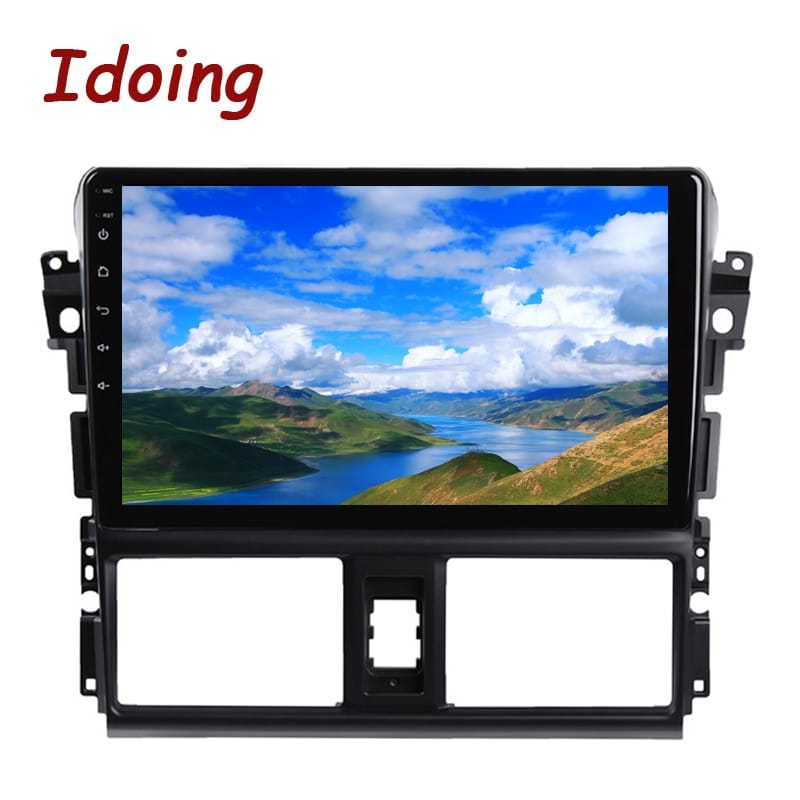 Idoing Carplay Android Auto Car Radio Multimedia Player For Toyota Vios XP150 2013-2020 GPS Navigation Head Unit Plug And Play