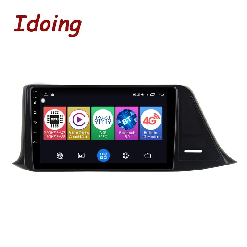 Idoing9\"Android Auto Car Radio Player For Toyota C-HR CHR RHD LHD 2016-2020 GPS Navigation Carplay Head Unit Plug And Play Video