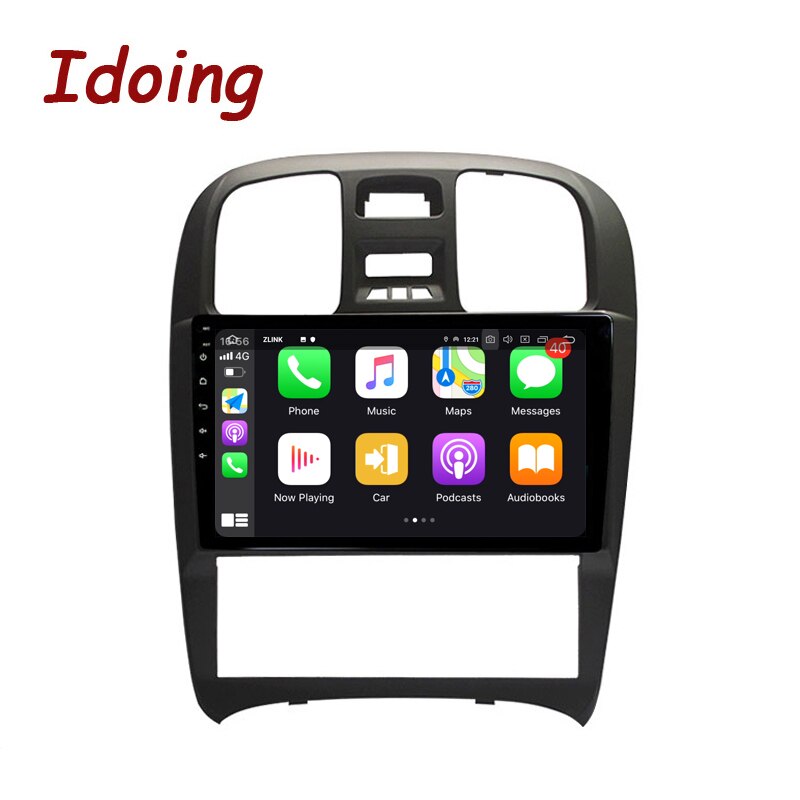 Idoing 9&quot;Android Auto Car Radio Player For Hyundai Sonata EF рестайлинг 2001-2012 GPS Navigation Carplay Head Unit Plug And Play