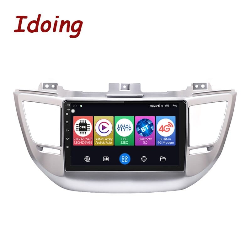 Idoing 9"Android Auto Head Unit Plug And Play For Hyundai-Tucson 3 IX35 2009 GPS Navigation Car Intelligent System Video Players