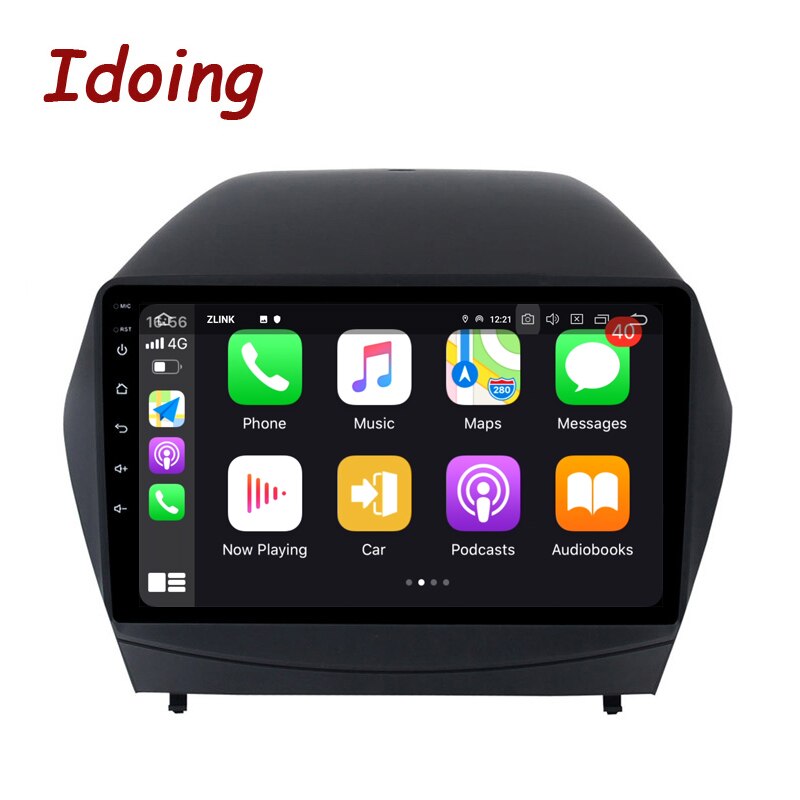 Idoing 9inch Android Car Radio Media Player For Hyundai Tucson 2 LM IX35 2009-2015 Head Unit Plug And Play GPS Navigation Carplay
