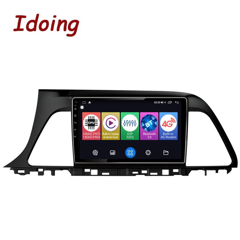 Idoing 9&quot;Car Android Auto Audio Radio Player For Hyundai Sonata 7 LF 9 2014-2017 GPS Navigation Carplay Head Unit Plug And Play