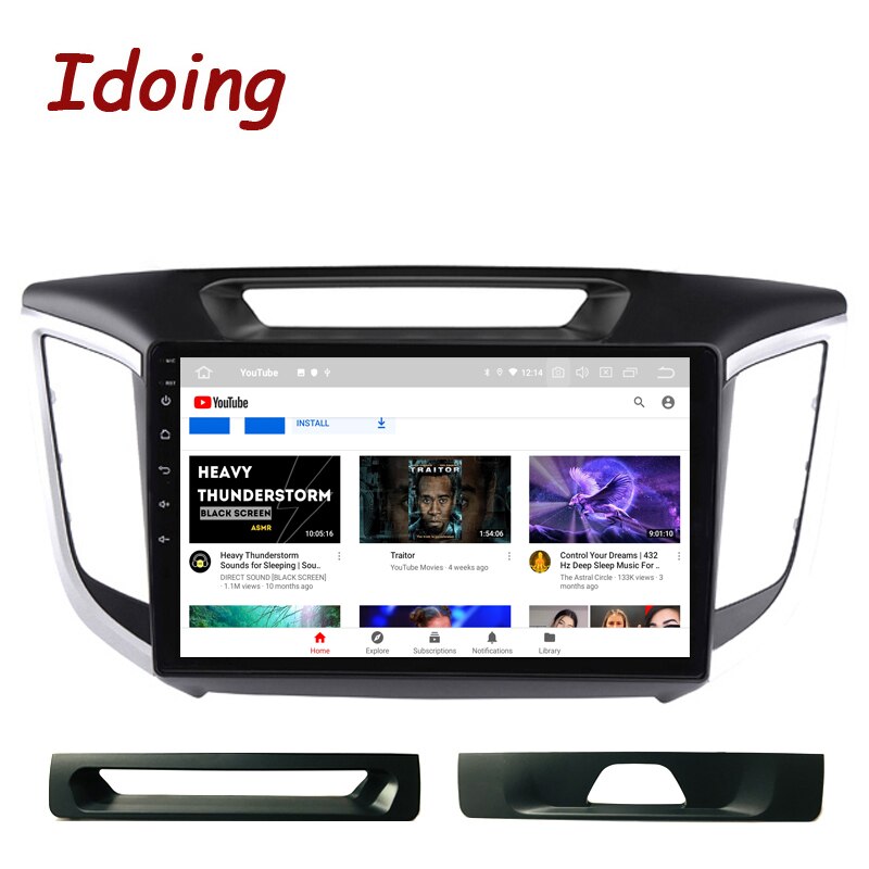 Idoing Car Intelligent Radio Player For Hyundai Creta IX25 2015-2018 GPS Navigation Carplay AndroidAuto Head Unit Plug And Play
