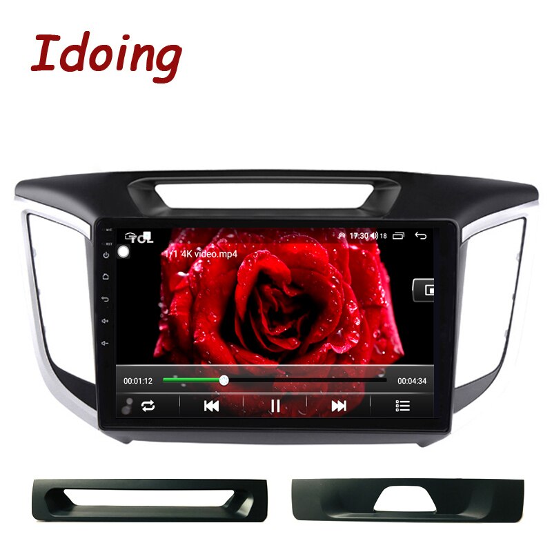 Idoing Car Intelligent Radio Player For Hyundai Creta IX25 2015-2018 GPS Navigation Carplay AndroidAuto Head Unit Plug And Play
