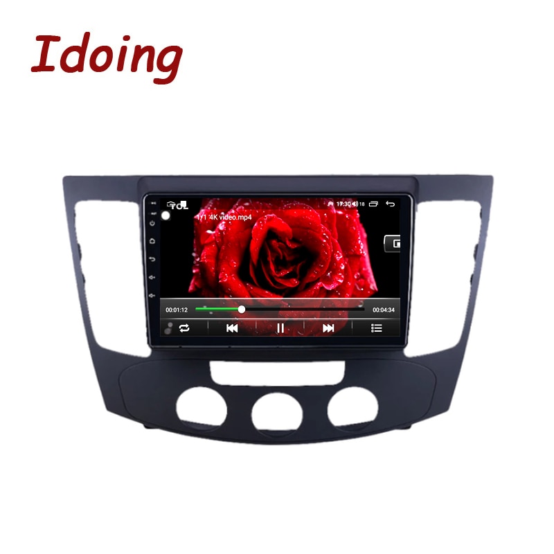 Idoing Car Intelligent System Android Radio Player For Hyundai Sonata NF 2008-2010 Stereo GPS Navigation Head Unit Plug And Play