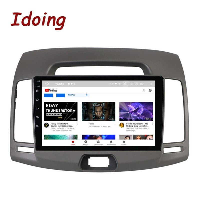 Idoing Car Radio Multimedia Player For Hyundai Elantra 4 HD 2006-2012 GPS Navigation Androidauto Carplay Head Unit Plug And Play