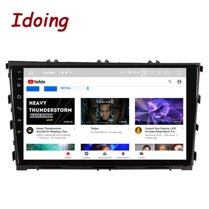 Idoing 10.2''ar Android Auto Carplay Radio Multimedia Player For Hyundai MISTRA 2012-2017 GPS Navigation Head Unit Plug And Play