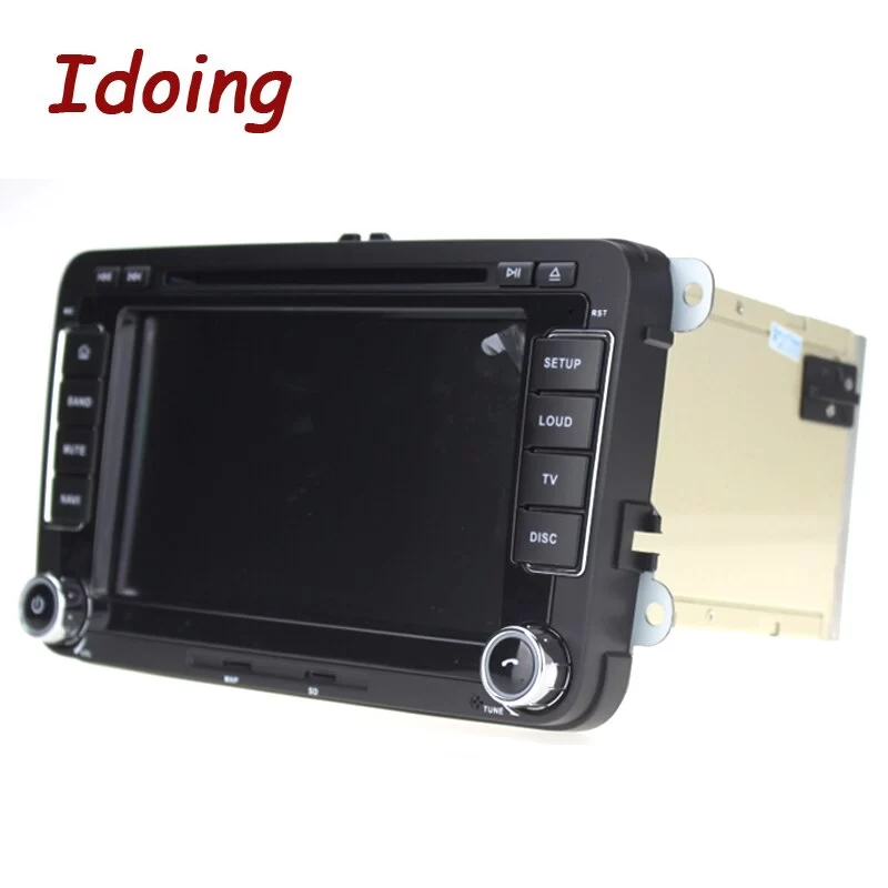 Idoing 7 inch 2din Car Android Radio Player For Touran Passat B6 PX6 4G+64G IPS screen GPS Navigation Multimedia Bluetooth Head Unit