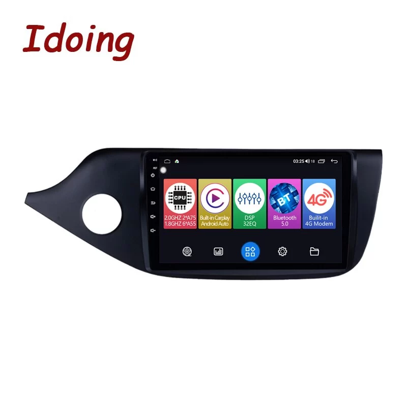 Idoing 9&quot;Android Auto Carplay Head Unit Plug And Play For Kia CEED Ceed 2 JD 2012-2018 Car Stereo Radio Player GPS Navigation