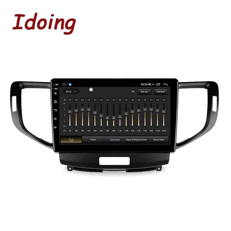 Idoing 9"Android Auto Radio Head Unit Plug And Play Car Multimedia Player For Honda Accord 8 2008-2012 GPS Navigation Stereo
