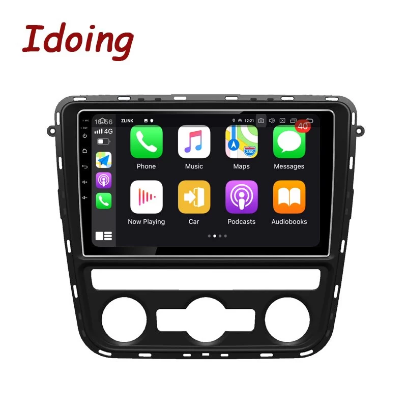 Idoing 9 inch Car Android Auto Carplay Radio Video Player For VOLKSWAGEN Passat 2013 GPS Navigation GLONASS Head Unit Plug And Play