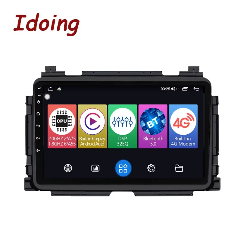Idoing 9&quot;Car Radio Multimedia Player For Honda Vezel HR-V HRV HR V 2015-2017 GPS Navigation Bluetooth Head Unit Plug And Play
