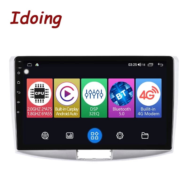 Idoing Car Android Auto Carplay Radio Multimedia Player Head Unit Plug And Play For VW PASSAT B7 Built-in GPS Navigation GLONASS