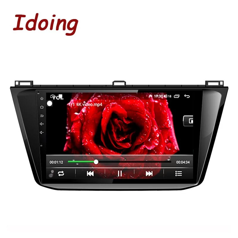Idoing Car Android Radio Multimedia Player For VW Tiguan 2017 Built-in Carplay Android Auto GPS Navigation GLONASS Head Unit