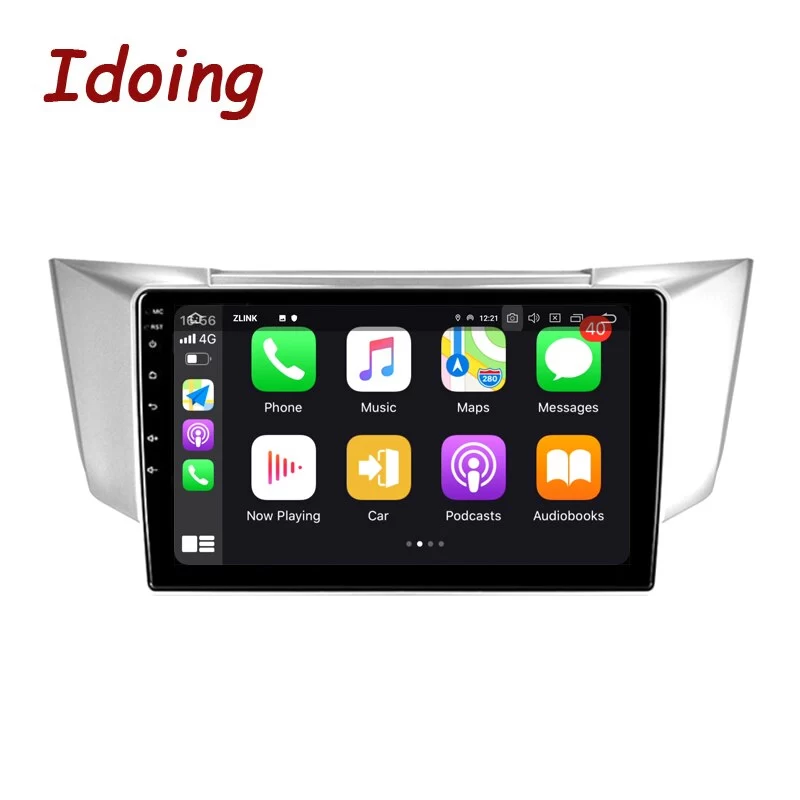 Idoing 1Din 9 inch Car Radio Auto Multimedia Player Android Auto For Lexus RX300 RX330 RX400H Toyota harrier 2003-2009 GPS Navigation
