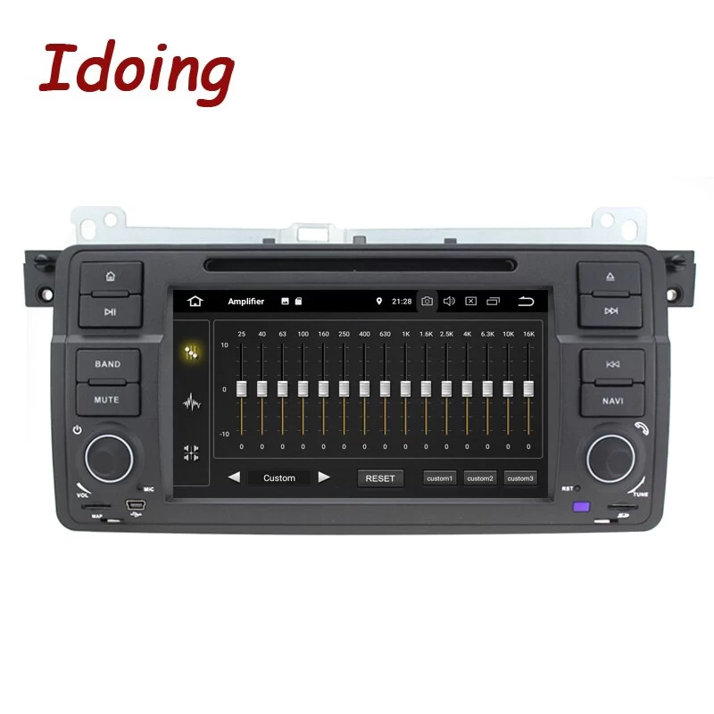 Idoing 7 inch Android 10 Car Radio Multimedia DVD Player For BMW E46 M3 318/320/325/330/335 Rover 75 1998-2006 Head Unit NO 2 din