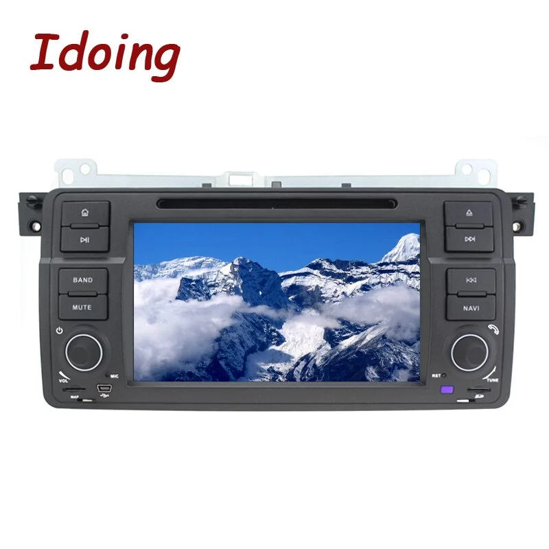 Idoing 7 inch Android 10 Car Radio Multimedia DVD Player For BMW E46 M3 318/320/325/330/335 Rover 75 1998-2006 Head Unit NO 2 din