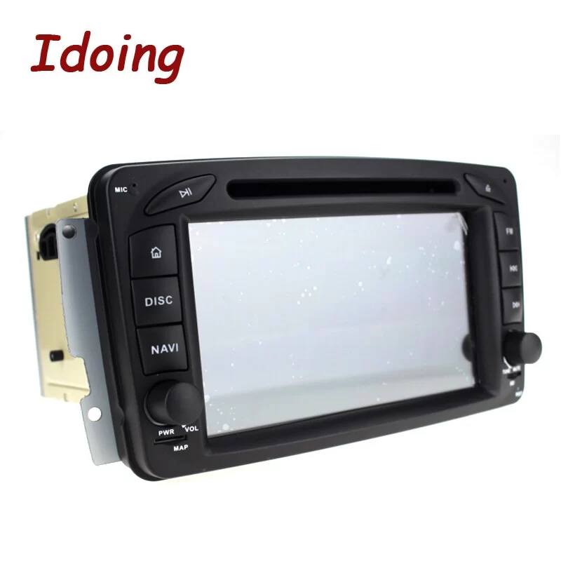 Idoing 7 inch 2 din Car Radios Video DVD Multimedia Player For Mercedes-Benz-W209/203 PX6 Andriod Car Stereo Carplay GPS Navigation