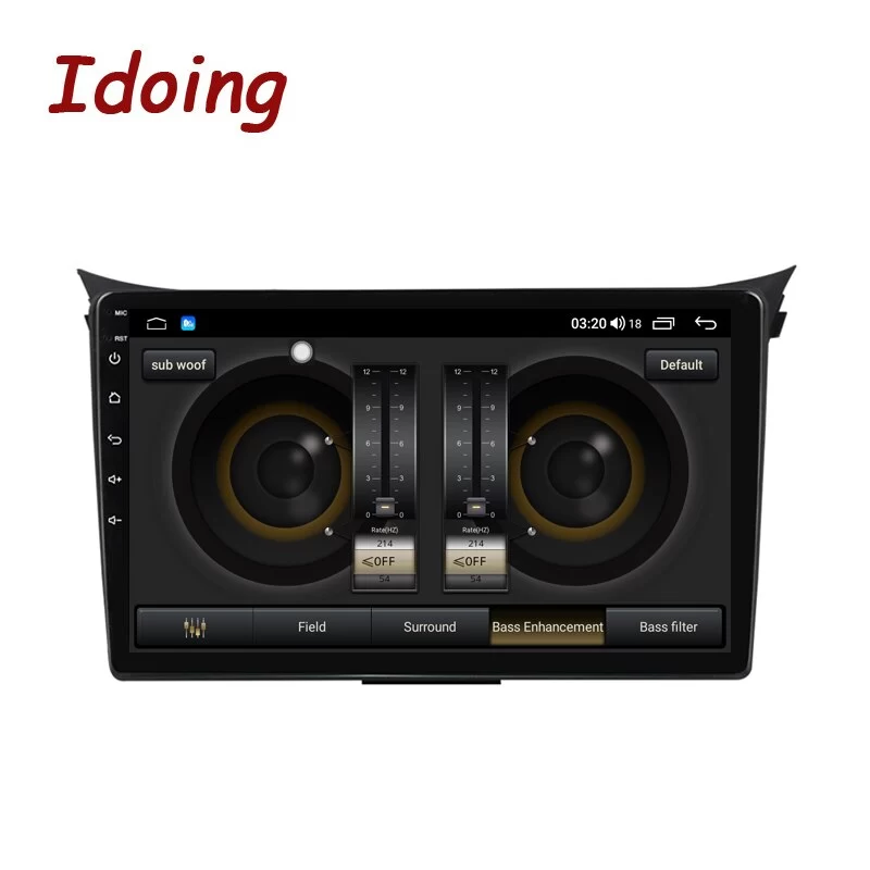 Idoing 9 inch Car Radio Multimedia Player For Hyundai i30 II 2 GD 2011-2017 GPS Navigation Head Unit Plug And Play Android Auto