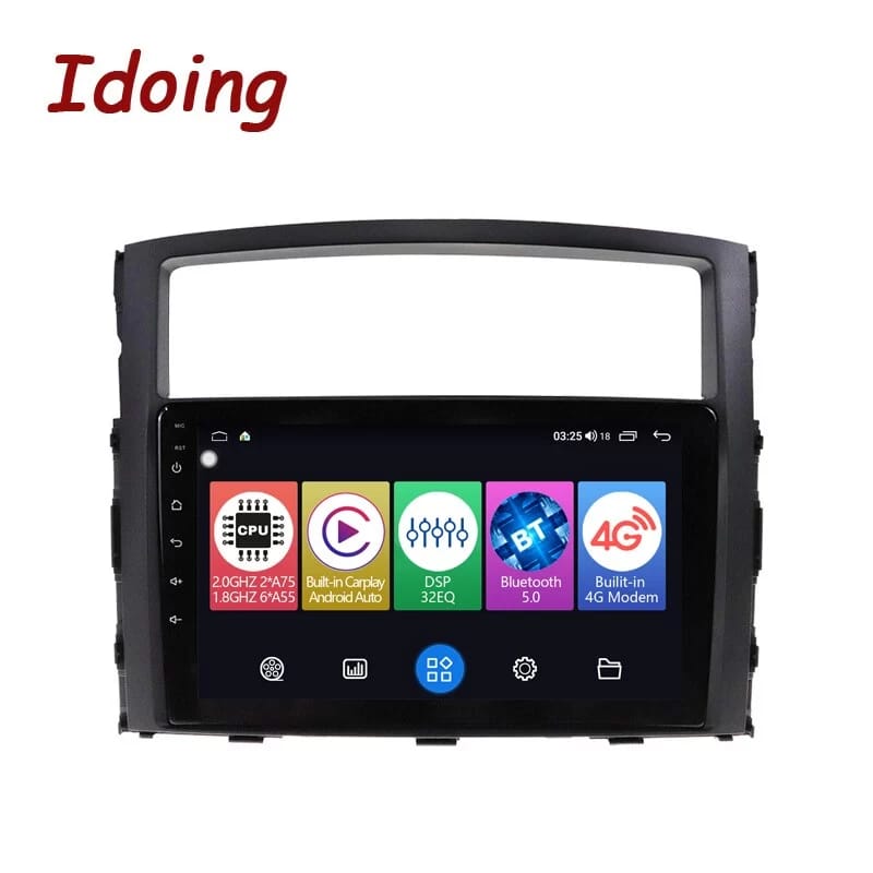 Idoing Android Auto Car Multimedia Player For MITSUBISHI PAJERO V97 93 2006-2012 Radio GPS Navigation Head Unit Plug And Play