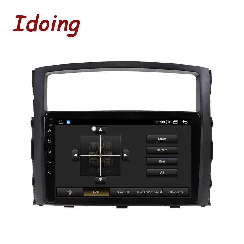 Idoing Android Auto Car Multimedia Player For MITSUBISHI PAJERO V97 93 2006-2012 Radio GPS Navigation Head Unit Plug And Play