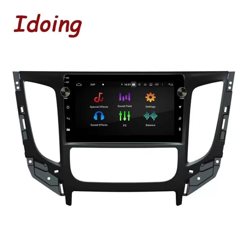 Idoing Android Car Intelligent System Radio Audio Player For Mitsubishi Triton L200 5 2015-2019 GPS Navigation Stereo Head Unit