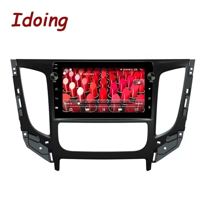 Idoing Android Car Intelligent System Radio Audio Player For Mitsubishi Triton L200 5 2015-2019 GPS Navigation Stereo Head Unit