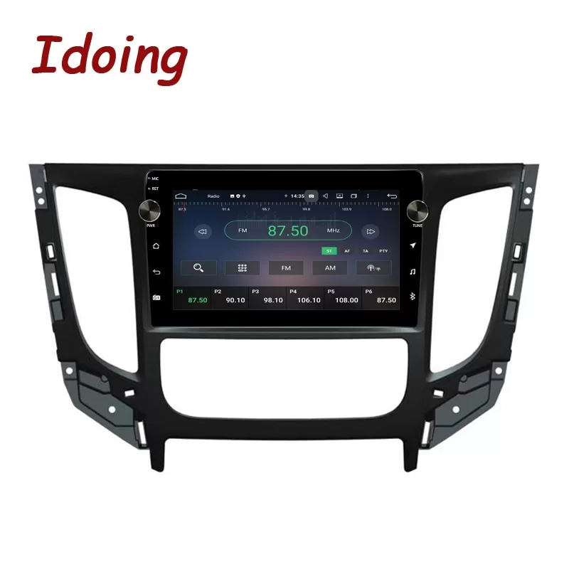 Idoing Android Car Intelligent System Radio Audio Player For Mitsubishi Triton L200 5 2015-2019 GPS Navigation Stereo Head Unit