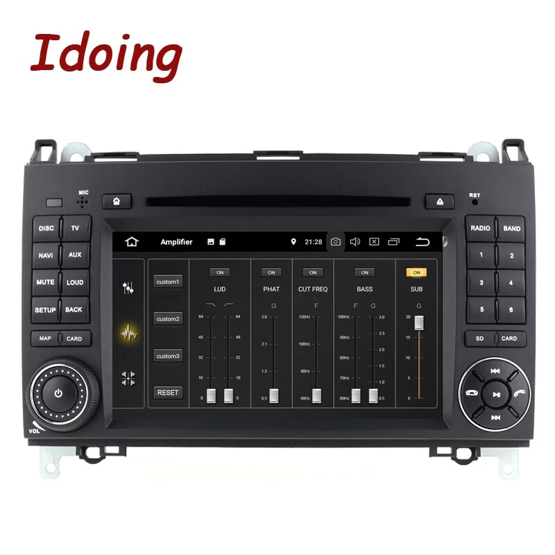 Idoing7 inch Car Android Intelligent System Radios Player 2Din For Mercedes Benz A Class&amp;B Class GPS Navigation Multimedia Head Unit