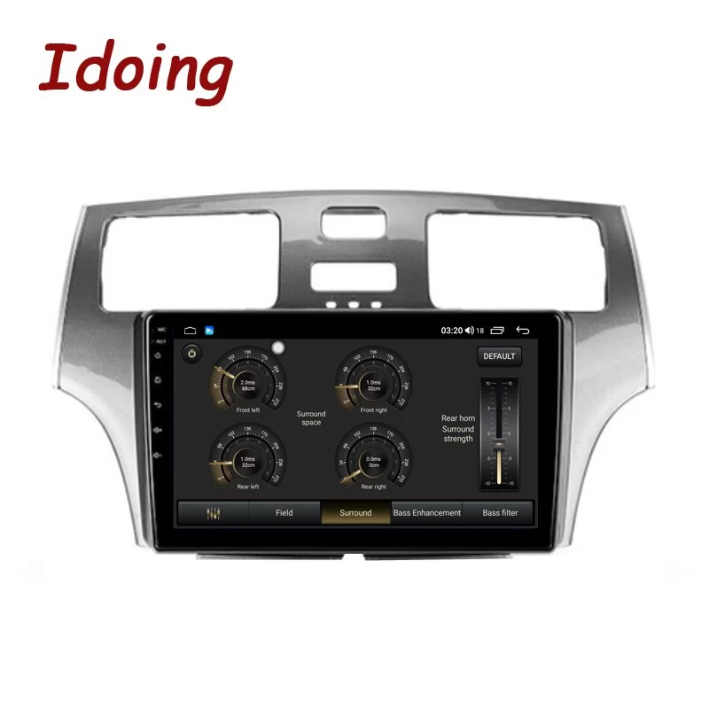 Idoing9 inch Car Stereo Radio GPS Media Player Android Auto For Para Lexus ES250 ES300 ES33 4G+64G Navigation Head Unit Plug And Play