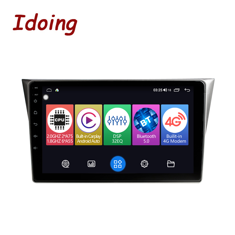 Idoing 9&quot; Car Android Auto Radio Player For Subaru WRX Forester Impreza GD GG 2002-2007 Navigation GPS Head Unit Plug And Play
