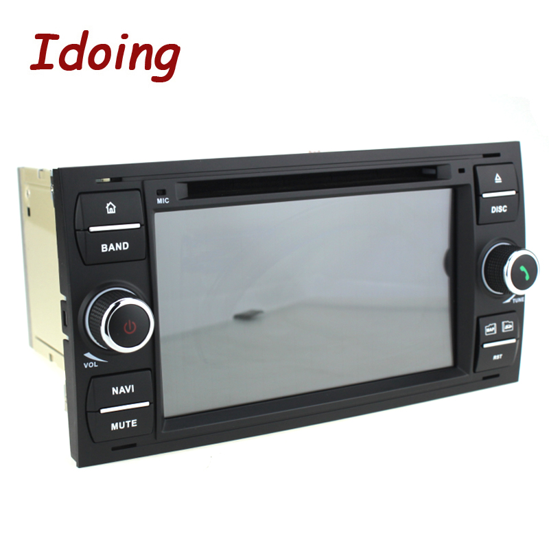 Idoing 7INCH 2 din Andriod10 Car Radio DVD Multimedia Player PX6 4G+64G Head Unit For Ford Mondeo Focus 2 MAX IPS GPS Navigation DVD