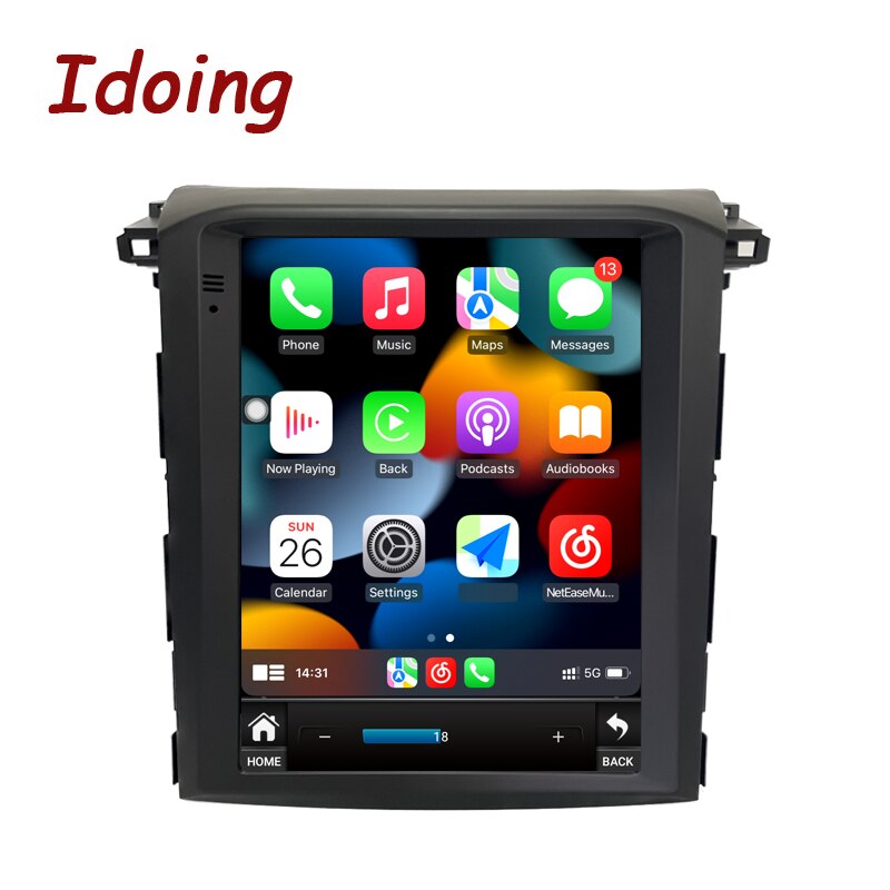 Idoing 9.7INCH Car Stereo Android Player For Subaru Forester XV 2018-2021 GPS Navigation Carplay Autoradio Head Unit Plug And Play
