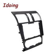Idoing Car Audio 2Din Dash Panel Fascia Frame For 2016-2021 Subaru WRX Forester 9\