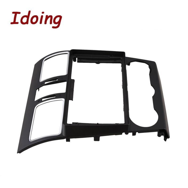 Idoing Car Audio 2Din Dash Panel Fascia Frame For 2016-2021 Subaru WRX Forester 9\