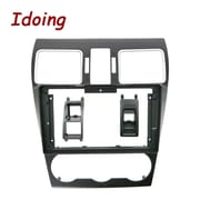 Idoing Car Audio 2Din Dash Panel Fascia Frame For 2016-2021 Subaru WRX Forester 9\