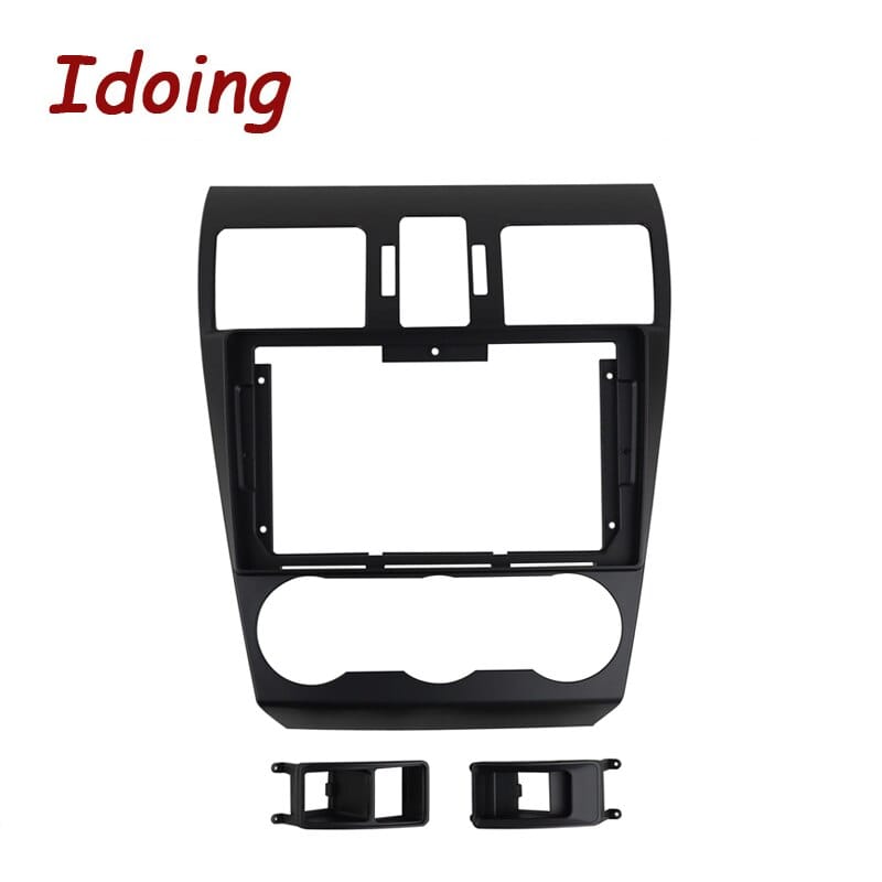 Idoing Car Audio Dash Panel Fascia Frame For 2012-2015 SUBARU FORESTER IMPREZA XV CROSSTREK WRX LEVORG Stereo GPS Player Panel