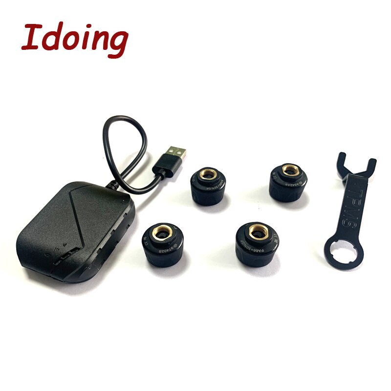 Malide Special TPMS Newest Technology Car TPMS Tire Pressure Monitoring System With Mini Inner Sensor Auto Support Bar and PSI