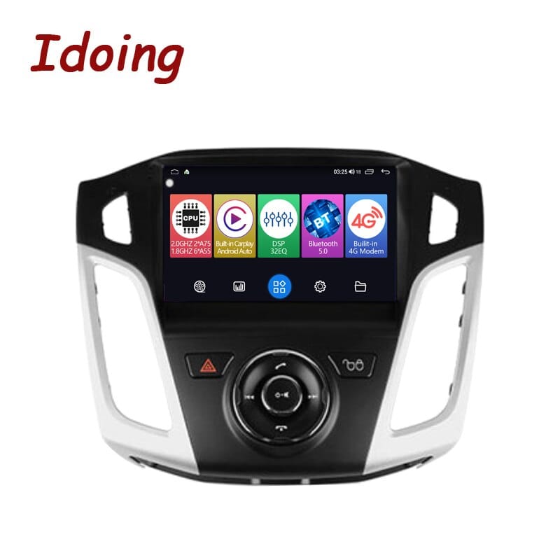 Idoing 9" Androidauto Carplay Radio Multimedia Player For Ford Focus 3 Mk 3 2011-2019 Navigation GPS Navi Car Stereo Head Unit
